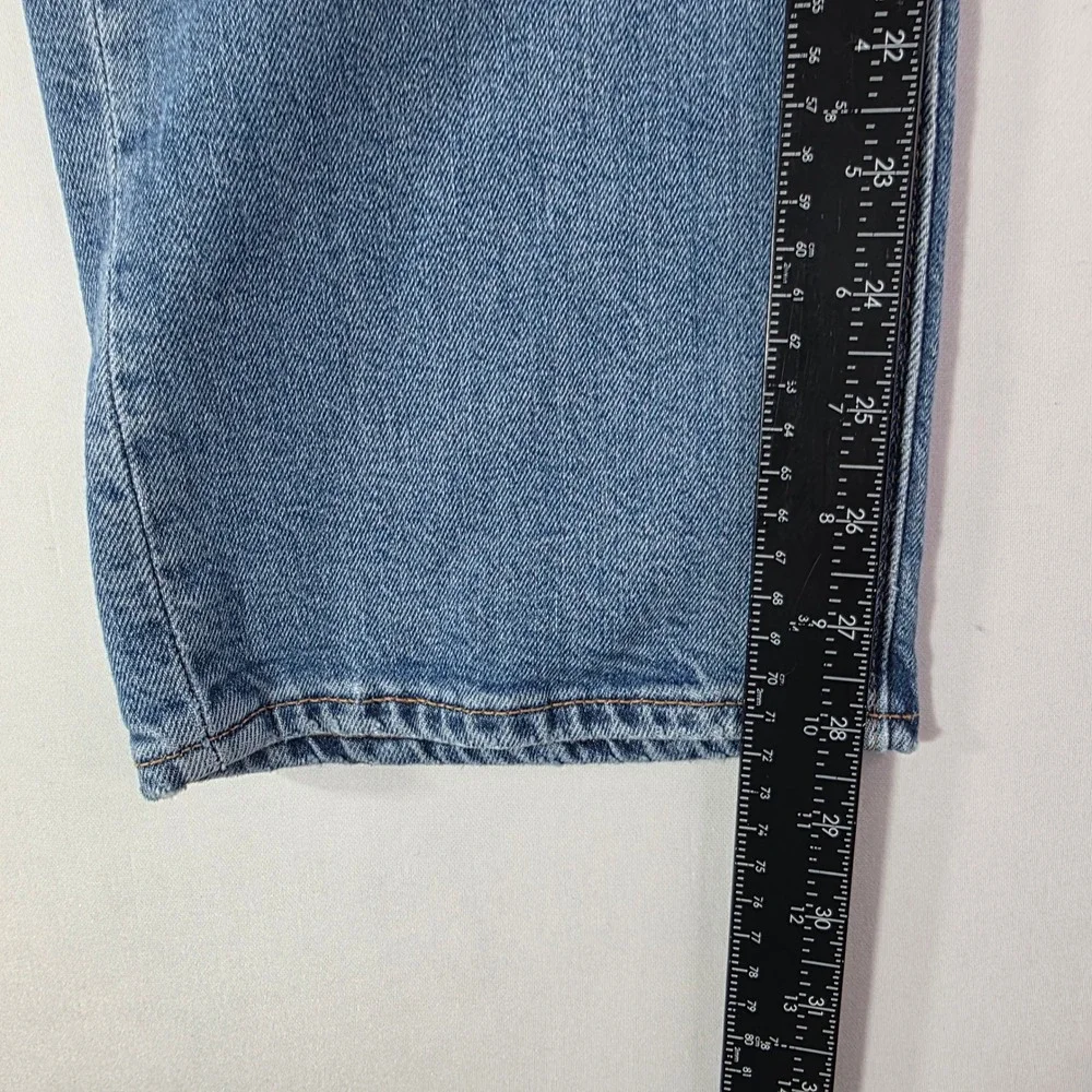 Levis 541 Athletic Taper Jeans Mens 36x28 Medium Wash Blue Denim BIG E